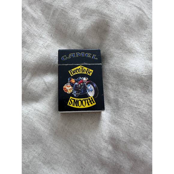 Vintage Camel Joe Motorcycle "Born to Be Smooth" Collectible Trinket - Picture 3 of 5